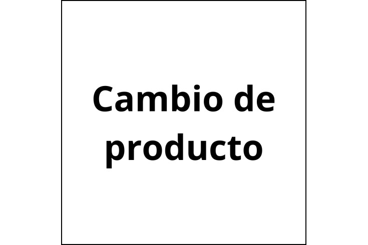 CAMBIO PRODUCTO